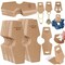 Femtindo 200PCS Bracelet Display Cards Sturdy Necklace Holder Cards Self Adhesive Jewelry Packaging Selling Card for Small Business of Keychain Earring Hair Band and Scrunchies Hanging